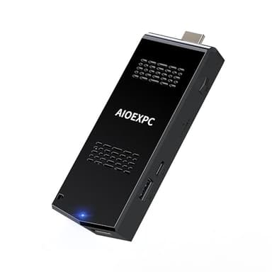 S7 Mini PC Stick Windows 11 Pro Celeron J4105 8GB 256GB Mini Computer Stick, pocket pc, Support Auto Power on, Wi-Fi5 Gigabit Ethernet, BT4.2 on Industrial IoT, Digital Signage, Business, Home