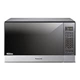 Panasonic Microwave Oven NN-SN686S Stainless Steel Countertop/Built-In with Inverter Technology and Genius Sensor, 1.2 Cubic Foot, 1200W