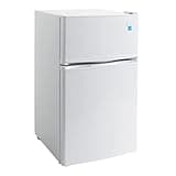 West Bend WBRT31W Mini Fridge for Home Office or Dorm, with Automatic Defrost and Adjustable Temperature, 3.1 Cubic Feet, White