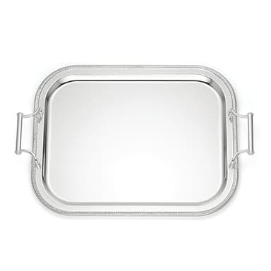 Reed And Barton 896102 Rectangle Silverplate Tray With Handles
