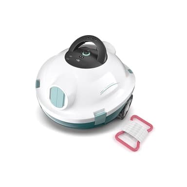 Y10 Cordless Robotic Pool Cleaner Automatic Vacuum - 90 Mins Runtime, Powerful Suction, Self-Parking, Lightweight for Above/Inground Pools Up to 65ft/1100 Sq.Ft