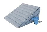 Boyd Sleep Thomasville Dual Chamber Inflatable and Adjustable Air Wedge Pillow with Patented Electric Pump and Auto Seal Valve