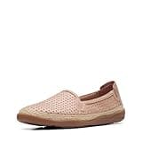 Clarks Women's Elaina Ruby Loafer, Warm Beige Leather, 7.5