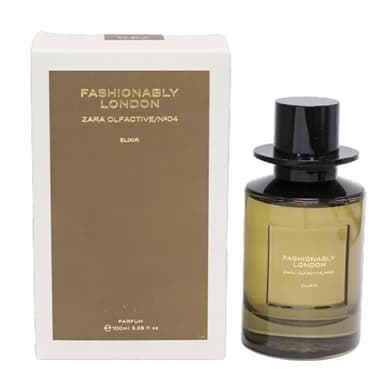 Zara Fashionably London Elixir Women Perfume Intense Floral Fragrance with Peony Red Musk & Bergamot by Jo Malone CBE Eau de Parfum EDP 100ml (3.4 fl. oz.)