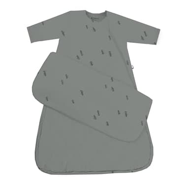 GUNAMUNA Unisex Long-Sleeve Sleep Sack, Wearable Sleep Bag for Toddlers and Babies, Soft Rayon, 2.6 TOG, Forest, 18-24 Months