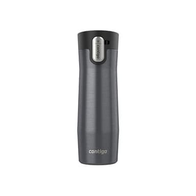 Contigo AUTOSEAL West Loop Vacuum-Insulated Stainless Steel Travel Mug with Easy-Clean Lid 20 oz Sake