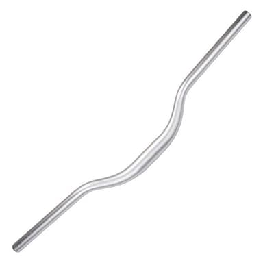 UPANBIKE MTB Kids' Bike Bicycle Short Kids Handlebar φ31.8mm*440mm/520mm Riser Bar (silver, 440mm)