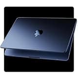 Soonjet Compatible for MacBook Air 13.6 inch Case M4 M3 M2 2025 2024-2022 Release Model A3240 A3113 A2681, Sturdy Protective Hard Shell Case Cover for MacBook Air M2 13 inch - Midnight Clear