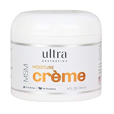 ULTRA AESTHETICS MSM Moisture Creme, 4 OZ