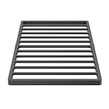 Askeld Twin Bunkie-Board Only, 2 Inch Low Box-Spring with Steel Slats, Quick Lock Metal Frame Bed-Slat Replacement, Noise Free Mattress Surpoort Base, Upholstered Bed Accessories, Black