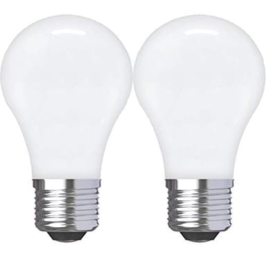 GE Refresh LED Light Bulbs, 40 Watt, Daylight, A15 Ceiling Fan Bulbs (2 Pack)