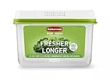 Rubbermaid FreshWorks Saver, Large Produce Storage Container, 18.1-Cup, Clear