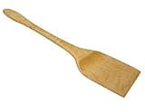 American Made Natural Hard Maple Wood Large Turner Spatula, 15-inch