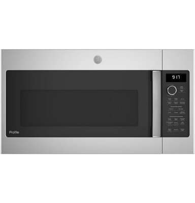 GE Profile 1.7 cu. ft. Over The Range Microwave in Stainless Steel with Air Fry PVM9179SRSS