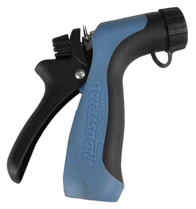 Hi Tech High-Pressure Heavy-Duty Hose Nozzle – 100 PSI Max, 160F Water Temp, Pistol Grip with Threaded Front for Cleaning Tools, Fits Standard Garden Hoses