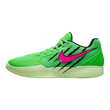 Nike Ja 2 Basketball Shoes (Green Strike/Black/Barely Volt/Hyper Pink) Size 11