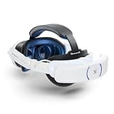 Detachable Battery Pack Head Strap for Meta Quest 3/3S, Elite Pro Q3 Headstrap for Metaquest 3/Quest3S, Virtual Reality Super Fast Charging Q3S Headset Kids Comfort Design VR Games 8000mAh Accessories