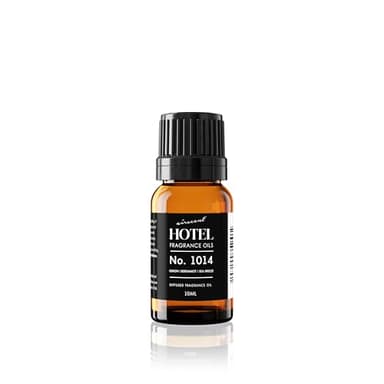 AirScent Hotel Diffuser Oil No. 1014 - The Iconic 5-Star Hotel Coastal Blend - Lemon Bergamot Sea Breeze - 10 mL Premium Fragrance Oil for Ultrasonic and Waterless Diffusers and Crafting