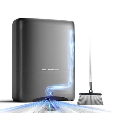 Pro Touchless Vacuum Automatic Dustpan 1400W Ultra Fast & Powerful, 18KPA Vacuum Dustpan TOF Sensor Hands-Free LED Alerts, 6L Electric Dustpan for Home/Kitchen/Office/Sweeping Salon/Pet Shop(No Broom)
