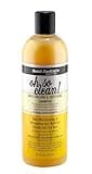 Aunt Jackie's Curls and Coils Oh So Clean Deep Moisturizing and Softening Hair Shampoo for Natural Curls, Coils and Waves, Enriched shea Butter, 12 oz