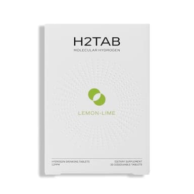 H2Tab Molecular Hydrogen Water Drinking Tablets, 12 PPM | Supports Muscle Recovery, Metabolism, Cellular, Brain & Gut Health | H2 Antioxidant for Hydrogen-Rich Water | 30 Count, Magnesium-Based