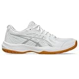 ASICS Women's Upcourt 6 Indoor Shoe, 8, White/Pure Silver