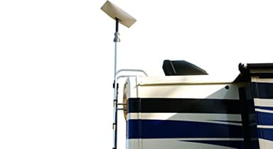 FlagPole Buddy Starlink Gen 2 Compatible Mounting Kit for RV Ladder Mount