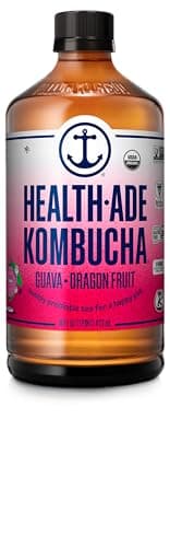 Health Ade, Kombucha Guava Dragon Fruit Organic, 16 Fl Oz