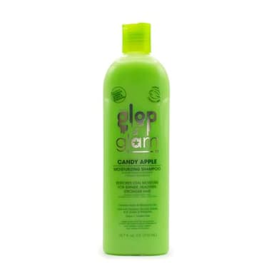 Glop & Glam® Candy Apple Moisturizing Shampoo for Kids (10.7 fl oz) | Paraben, Phthalate & Gluten Free | Shinier, Softer & Stronger Feeling Hair | Restore Moisture | Daily Use | Vegan & Cruelty-Free