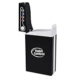 Habit Control. Smoking Cessation Cigarette Case with a Timer for 84mm/3.3in King Size (Short) Cigarettes – Quit Smoking Aid – Full 20-Pack Cigarette Timer Dispenser – Portable Timer Lock Box