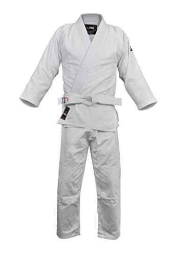 FUJI – Single Weave Judo Uniform – Judo Gi, White, 000
