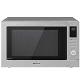 Panasonic HomeChef 4-in-1 Microwave Oven with Air Fryer, Convection Bake, FlashXpress Broiler, Inverter Microwave Technology, 1000W, 1.2 cu ft with Easy Clean Interior - NN-CD87KS (Stainless Steel)