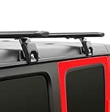 Wonderdriver Heavy Duty 330lb Roof Rack Cross Bars Compatible with Jeep Wrangler JK JL Gladiator JT 2007-2024, 2 & 4 Door Aluminum Crossbars Rooftop Cargo Bag Kayak Bike Carrier