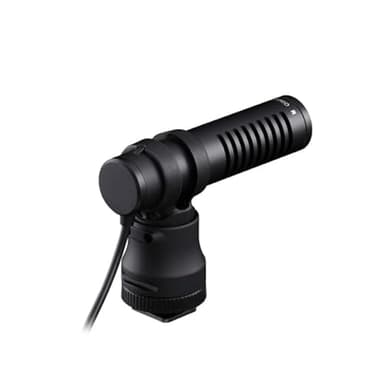 New MIC Stereo micphone DM-E100 Without Wind Screen for Canon R5 R6 90D M50 M6II 200D G7X Mark III Camera(Without Box)