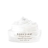 BODY FIRM Crepe Erase Flaw-Fix Advanced Eye Cream, Anti-Aging Wrinkle Cream, Supports Puffiness, Dark Circles, Wrinkles, Crepe Skin & Fine Lines, Tired Eyes, Citrus, 0.5 fl oz