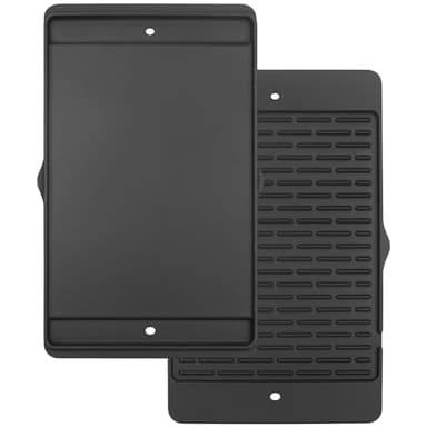 7566 Cast Iron Griddle for Weber Genesis 300 Series Gas Grill, Replacement for Weber Genesis 300 Series E-310 E-320 E-330 S-310 S-320 S-330 EP-310 EP-320 EP-330 CEP-310 CEP-330 ESP-310