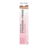 Neutrogena Sensitive Skin Eyeshadow + Primer, a Longwearing, 2-in-1 Metallic Eyeshadow for Sensitive Skin with Pro-Vitamin B5, Lightweight Cream-to-Powder Formula, Soft Pearl, 0.22 oz