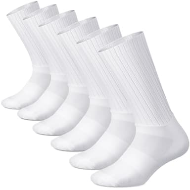 Newcotte 3 Pairs Aerodynamics Socks Cycling Aerodynamics Socks Anti-slip Silicone Line Cycling Sports Running for Men Women(White)