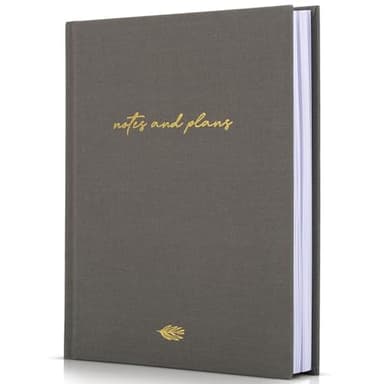 Aesthetic Daily Planner And Notebook With Hourly Schedule - Modern Hardcover To do List Notepad to Easily Organize Your Work Tasks And Appointments - The Perfect Book for School & Office Supplies