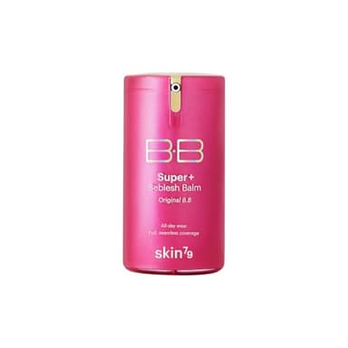 SKIN79 Super Plus Beblesh Balm Pink BB 40g All Day Lasting BB Cream - Made In Korea US exclusive Version K Beauty Flawless Radiant Base Foundation Makeup Blemish Cover Tinted Moisturizer Pink 21 color
