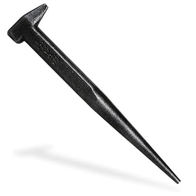 KAKURI Nail Punch Tool for Woodworking 1/8" - Made in Japan - KUGISHIME Japanese Nail Setter, Hevy Duty Japanese Steel - Black