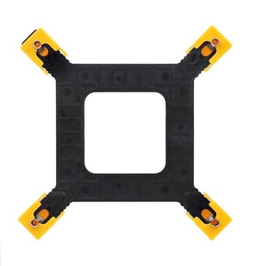 Universal CPU Cooler Backplate Kit for Intel LGA 1151 1700 1851 1366 Sockets, Plastic Motherboard Mounting Bracket, Upgrade Replacement Base Plate for PC Air & Liquid Coolers