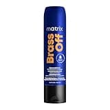MATRIX Brass Off Blue Conditioner | Removes Brassy Orange Undertones | Color Depositing & Toning | Pigmented Conditioner For Lightened Brunettes | For Color Treated Hair | Salon Conditioner | Vegan