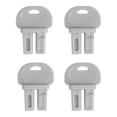 4PCS FBS1078 Mouse Station Key Compatible with EZ Klean Rat Station & FBS Fly Stations