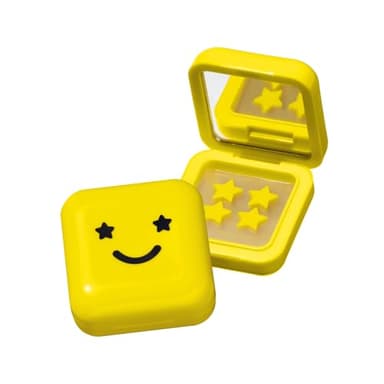 Starface Hydro-Star Pimple Patches + Big Yellow Compact, Clinically Proven Spot Shrinking in 6 Hours, Absorb Fluid and Reduce Redness, Hydrocolloid, Vegan and Cruelty-Free Skincare (32 Count)