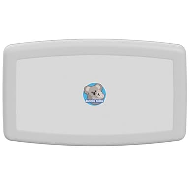 Koala Kare Surface-Mounted Horizontal Baby Changing Station, Model KB300-05 (White Granite)