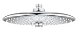 GROHE 26457000 Euphoria Rain Showerhead, 10 Inches Starlight Chrome