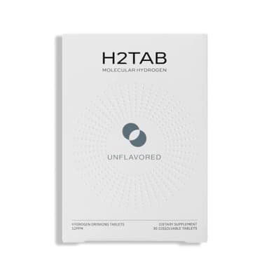 H2Tab Molecular Hydrogen Water Drinking Tablets, 12 PPM | Supports Muscle Recovery, Metabolism, Cellular, Brain & Gut Health | H2 Antioxidant for Hydrogen-Rich Water | 30 Count, Magnesium-Based