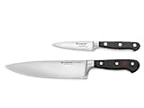 WÜSTHOF Classic 2-Piece Chef's Knife Set, Black