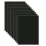 Briartw 10 Sheets 0.5mm Thick Single Sided Magnetic Sheets Flexible Rubber Sheets for Metal Dies Storage and Organize Scrapbooking Tool Craft Supplies,6.9x5 Rubber Magnetic Sheets Set